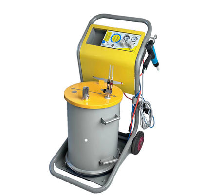 Concurrerende automatische poedercoatingsmachine voor snelle en nauwkeurige coating