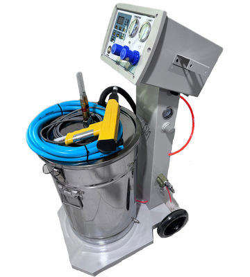 220V 50W Poedercoating Spray Gun Vacuum Adsorptie Metalen Elektrostatische Poederverfmachine