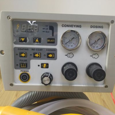 Elektrostatische metaalpoeder-spuitmachine met hoog effect in ontwerp met aangepaste kleuren