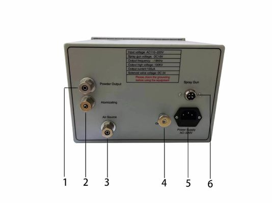 HXC-KI handheld elektrostatische poedercoating machine voor professionele assemblagelijn