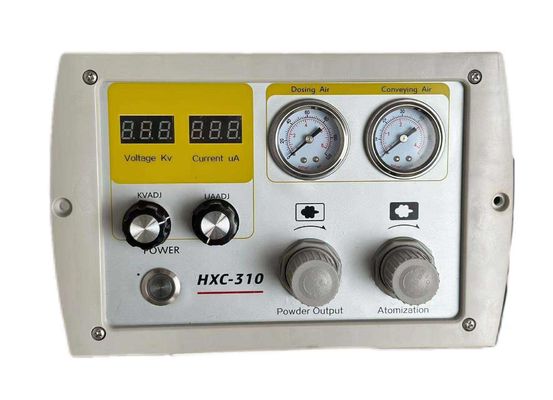 Op maat gemaakte HXC-310 Duurzame poedercartridge Vacuum Adsorptie Coating Elektrostatische metaal bespuitmachine met rol