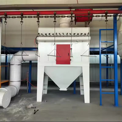 Gepersonaliseerde geautomatiseerde poedercoating lijn Vacuüm adsorptie poedercoating verf lijn