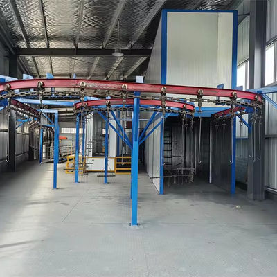 Zware automatische poedercoatingsmachine met gereduceerde schramvastheid