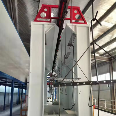 Zware automatische poedercoatingsmachine met gereduceerde schramvastheid