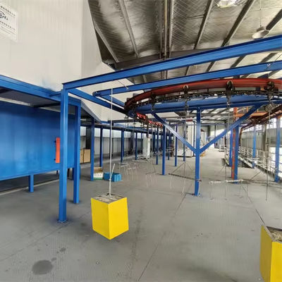 Niet-standaard horizontale poedercoatingslijn voor staalsubstraten Gewicht 10000 kg