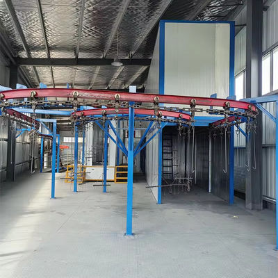 120 mm isolatie metalen poeder coating lijn Makkelijk onderhoud UV-bestand