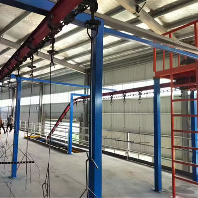 120 mm isolatie metalen poeder coating lijn Makkelijk onderhoud UV-bestand