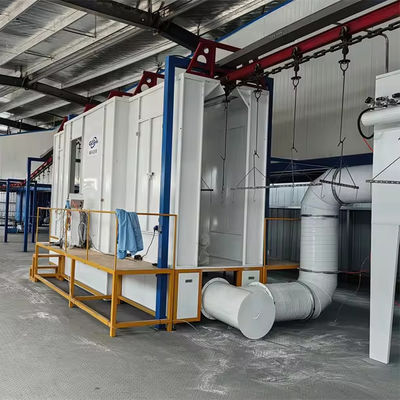 Energiezuinige automatische poedercoatingsmachine vermoeidheidsbestendige