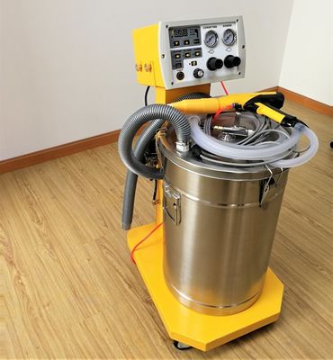 Automatische spuitpoedercoatingsmachine voor metaalmetallurgische machines