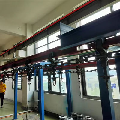 Multifunctionele elektrostatische poedercoatingslijnen Industriële poedercoatingsystemen
