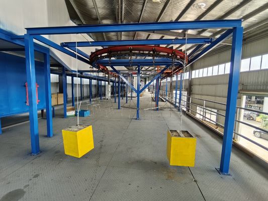 Persoonlijke verflijn met poederlaag met hoge precisie voor het coachen van staalsubstraat