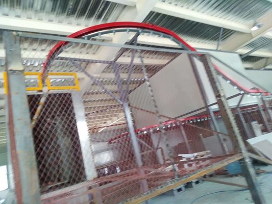 Versatile automatische poedercoatingslijn met weinig onderhoud