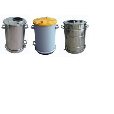 Stainless Steel Powder Coating Hopper 10 kg capaciteit voor coating productielijn