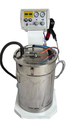 40 kg industriële poedercoatingsmachine voor metaaloppervlaktefunctie Automatisch sproeien