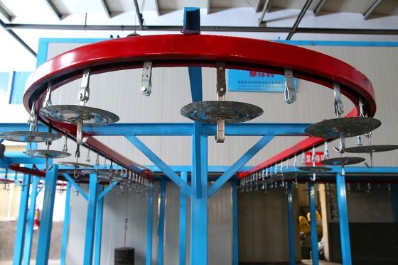 Verstelbare snelheid Automatische poedercoatingsmachine