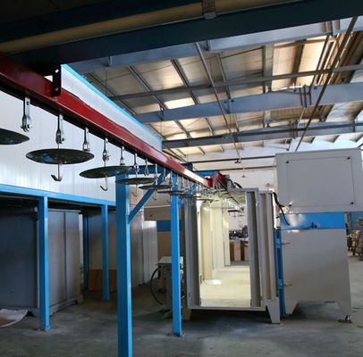 Elektrostatisch sproeien met staal OEM energiebesparende industriële poedercoatingsmachine