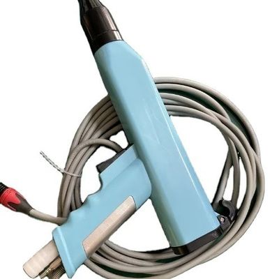 Staal substraat poedercoating elektrostatisch pistool verstelbare snelheid glad werk