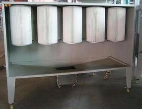 Chemisch bestand poedercoating booth filters met gegalvaniseerd gaas en EVA pakket