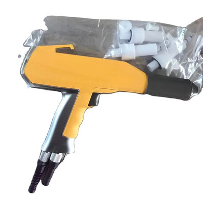 Metalen substraat poeder coating elektrostatische pistool met automatische spray en wetenschappelijke stand
