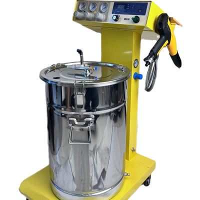 30 kg industriële elektrostatische poedercoating spuitmachine voor staalsubstraat
