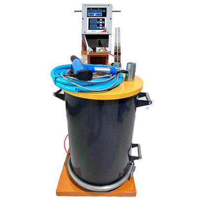 Hoge nauwkeurigheid handmatig poedercoating pistool staal elektrostatisch verf spuit pistool
