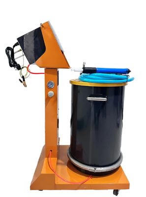 Hoge nauwkeurigheid handmatig poedercoating pistool staal elektrostatisch verf spuit pistool