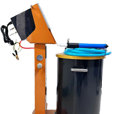 50 W industriële poedercoating booth machines voor automatische spuitpoeder thermische apparatuur