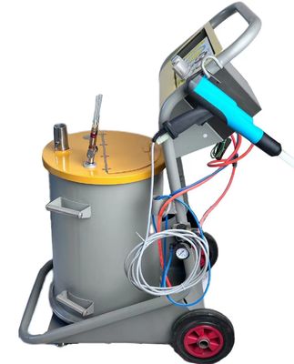 Op maat gemaakte Aluminiumpoedercoatingsmachine Eco Friendly Elektrostatische schildermachine