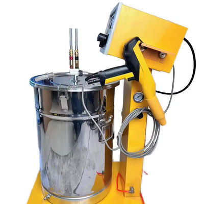 Poedercartridge-type Handmatige poedercoatingapparatuur 33 kg Gewicht 110V/220V Spanning