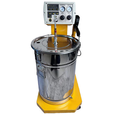 Poedercartridge-type Handmatige poedercoatingapparatuur 33 kg Gewicht 110V/220V Spanning