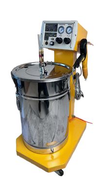 Poedercartridge-type Handmatige poedercoatingapparatuur 33 kg Gewicht 110V/220V Spanning