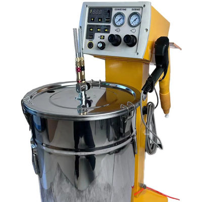 Industriële WL-02 elektrostatische poedercoating schildermachine met een pistoolgewicht van 500 g