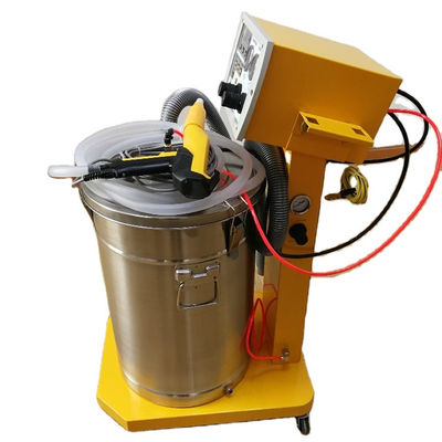 Fabriek voor het vervaardigen van poedercoatings met automatische spinnmachine voor het spinnen van poeder
