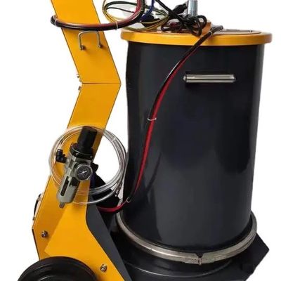 Geavanceerde 50W industriële poedercoating booth machines met automatische spuitfunctie
