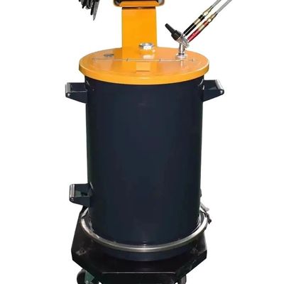 50W Power Industrial Powder Coating Booth Machinery met automatisch sproeisysteemontwerp