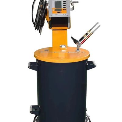 50W Power Industrial Powder Coating Booth Machinery met automatisch sproeisysteemontwerp