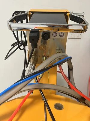 50W Power Industrial Powder Coating Booth Machinery met automatisch sproeisysteemontwerp