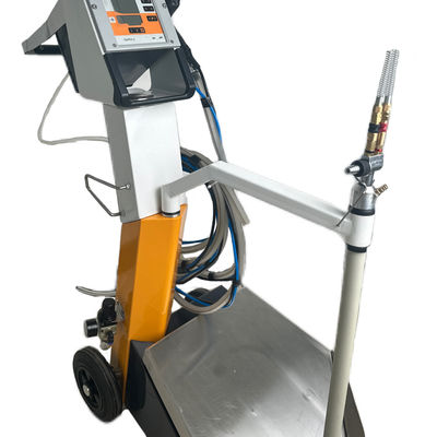 Vibraterende poedercoatingsmachine met snelle kleurverandering voor toepassing op ijzeren substraat
