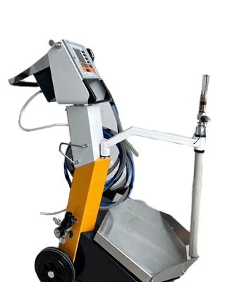 Stalen substraat  Optiflex 2 B Elektrostatische poedercoating verf spuitmachine 37 kg Gewicht