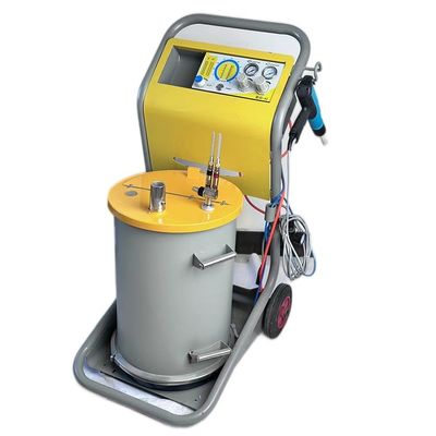 Maximale poederinspuiting van 600 g/min Ketenpoedercoatingsmachine voor metaalcoating
