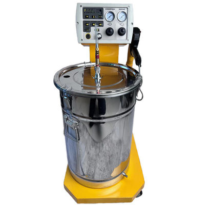 Elektrostatische poedercoating verf spuitmachine met klanten vraag coating kleur