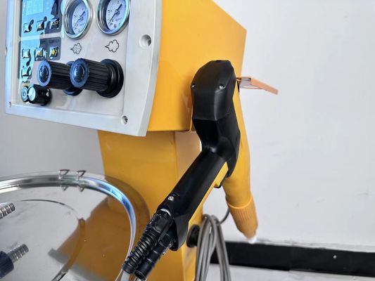 Elektrostatische poedercoating verf spuitmachine met klanten vraag coating kleur