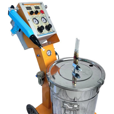 110V/220V stalen substraat poedercoating Booth Machinery met automatische spray en pistool