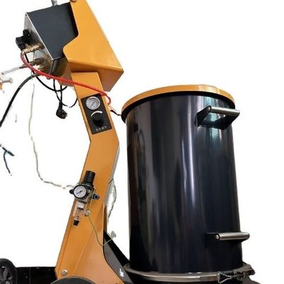 110V/220V industriële poedercoating-boothmachines voor het absorberen van de trillingen van spuitpoeder