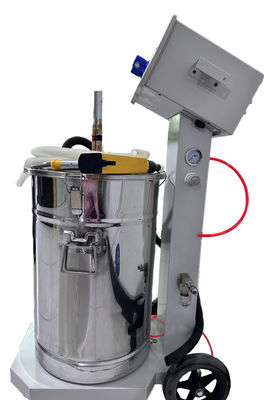 59*38*102cm Chinese automatische poedercoatingsmachine met klanten lokale spanning