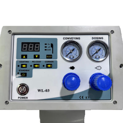 Concurrerende automatische poedercoatingsmachine voor coating in productie-installaties