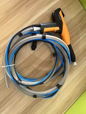 Kleurrijke coating Gema OptiFlex 2 poeder coating sproeipistool met besturingseenheid 0.48KG
