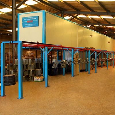 4000 kg industriële droogoven voor poedercoating en professioneel drogen booth systeem