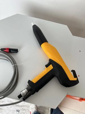 Gemakkelijk onderhoud Draagbaar poedercoating pistool Flexibel automatisch poeder spray pistool