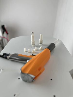 Hoge precisie handmatig poedercoating pistool chemisch bestand poedercoat verf pistool